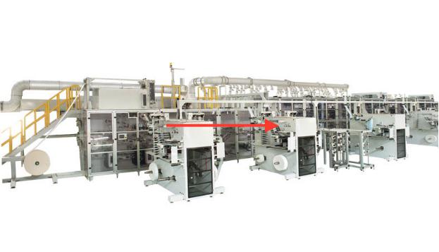 niso Semi Servo Type Baby Diaper Machine