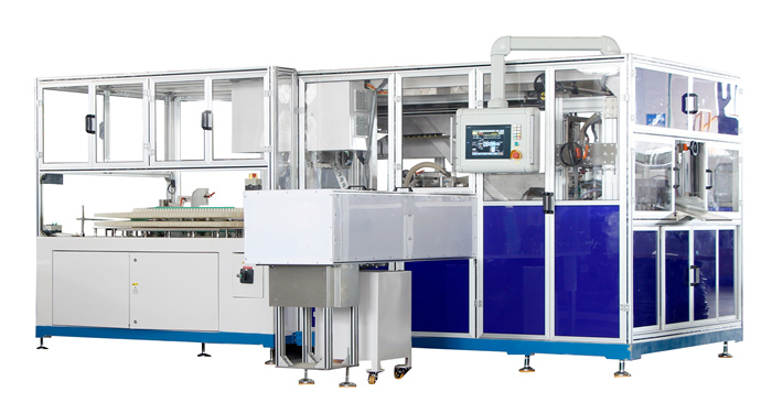 Sanitary Napkin Stacking and Packing Machine