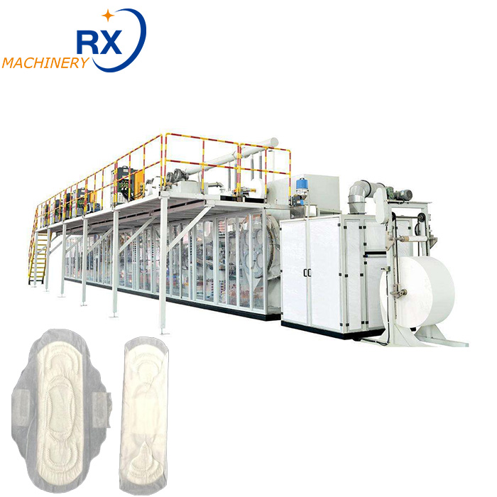 Straight Sanitary Napkin Machine