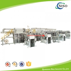 Semi Servo Baby Diaper Machine