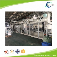 second hand full servo baby diaper machine