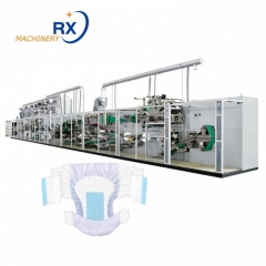 Used Semi Automatic Adult Diaper Production Line