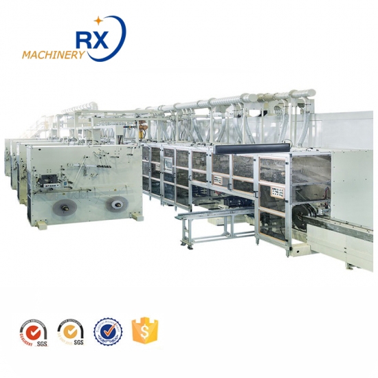 RX-HY600  Semi Servo Type Sanitary Napkin Machine 