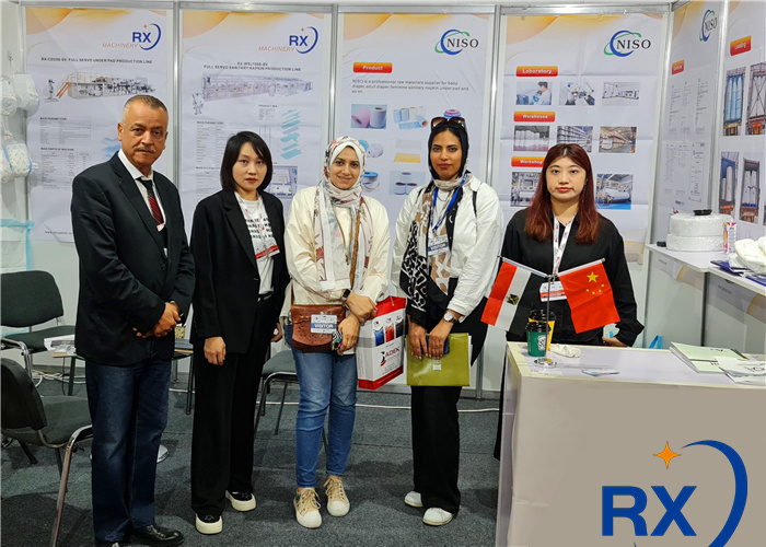 Diaper Machine Manufacturer RX Machinery Wraps Up Successful Participation at Egypt Exhibition