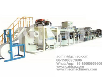 Full Servo Professional Disposable Under Pad Making Machine