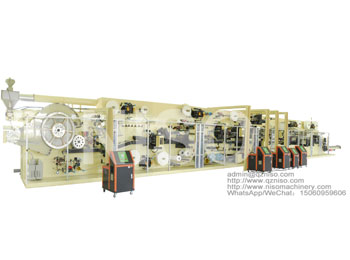 Full-Automatic Baby Diaper Making Machinery Supplier (YNK500-SV)