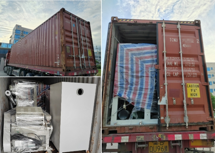 RX Machinry Deliver Sanitary Pad Making Machine, Set to Ship to Kazakhstan