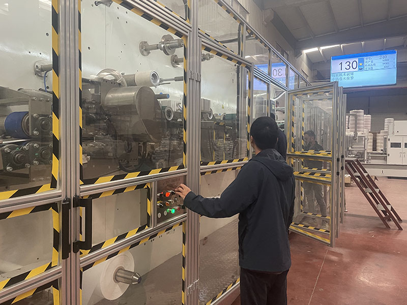 RX Machinery Successfully Installs Sanitary Napkin Machine for Turkish Customer