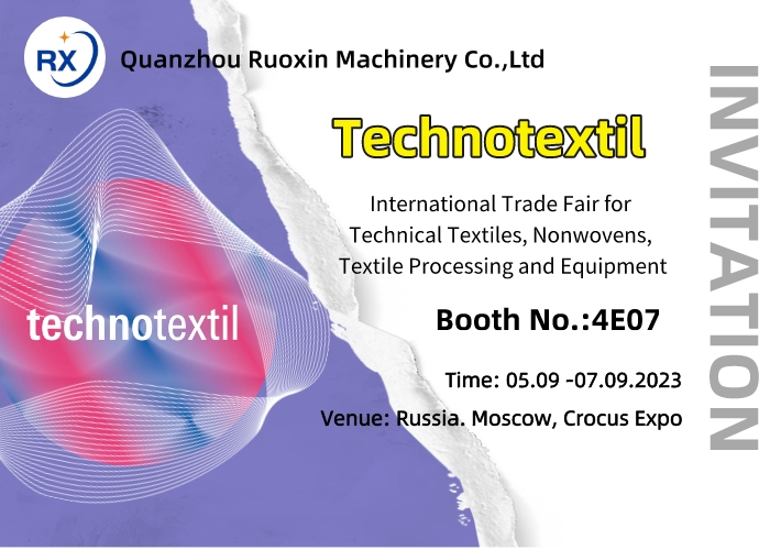 Welcome to Visit us in Technotextil Exhibition in Russia 